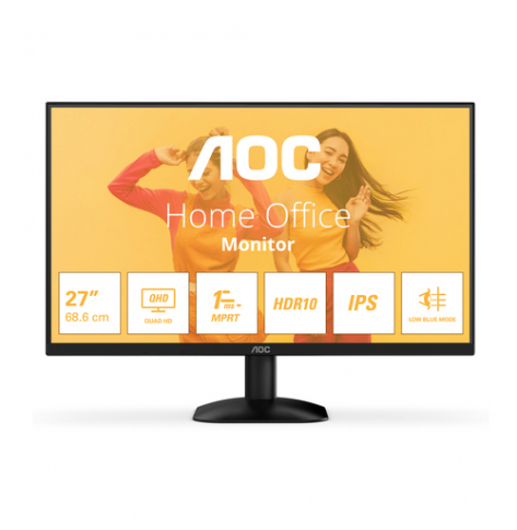 Monitor AOC Q27B35E 27 QHD IPS 75Hz 4ms  HDMI DP