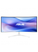 Monitor ASUS VU34WCIP-W 34 VA WLED Curved 1500R UWQHD 100Hz  1ms HDMI DP USB-C USB Hub: 4xUSB 3.2 G1 Type-A White