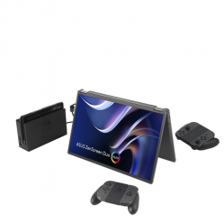 ASUS ZenScreen Duo OLED MQ149CD 14 OLED WUXGA 16:10 400cd/m2 1ms MiniHDMI 2xUSB-C USB Hub: 4xUSB 3.2 G1 Type-A