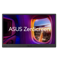 Monitor ASUS ZenScreen MB169CK Portable USB 15.6 IPS WLED FHD 5ms Mini HDMI USB-C DP Alt Mode x2 Black