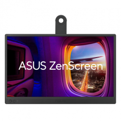 ASUS ZenScreen MB169CK Portable USB 15.6 IPS WLED FHD 5ms Mini HDMI USB-C DP Alt Mode x2 Black