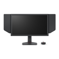 Monitor BENQ XL2586X+ 24.1 FHD TN 600Hz 320cd m2 HDMI 2.1x3 DP1.4 height