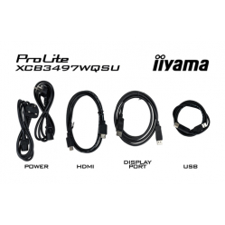 IIYAMA 34 UW Curved VA-panel 4K 120Hz 04ms MPRT Speakers DisplayPort 2xHDMI USB HUB 2x 3.2 2xC Adaptive