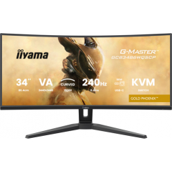 IIYAMA GCB3486WQSCP-B1 34 VA 4K 500cd/m2 0.4ms 2xHDMI 2xDP USB