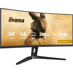 IIYAMA GCB3486WQSCP-B1 34 VA 4K 500cd/m2 0.4ms 2xHDMI 2xDP USB