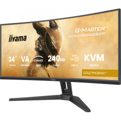 IIYAMA GCB3486WQSCP-B1 34 VA 4K 500cd/m2 0.4ms 2xHDMI 2xDP USB