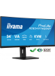 Monitor IIYAMA XCB3497WQSNP 34 UW Curved VA-panel 4K 120Hz 04ms Speakers USB-C Dock DisplayPort 2xHDMI