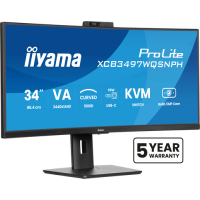 Monitor IIYAMA XCB3497WQSNPH-B1 34 VA 4K 0.4ms 2xHDMI DP USB