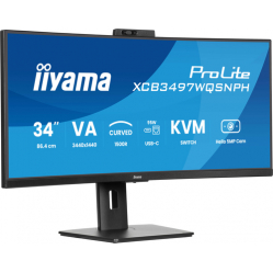 Monitor IIYAMA XCB3497WQSNPH-B1 34 VA 4K 0.4ms 2xHDMI DP USB