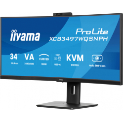 Monitor IIYAMA XCB3497WQSNPH-B1 34 VA 4K 0.4ms 2xHDMI DP USB