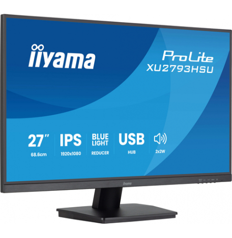Monitor IIYAMA XU2793HSU-B7 27 IPS FHD  1ms HDMI DP USB