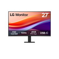 Monitor LG 27U421A-B 27 FHD Curved VA 100Hz 5ms HDMI USB C PD 15W