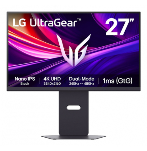 LG UltraGear 27G850A-B.AEU 27 Nano IPS UHD 4K 240Hz 450cd/m2 1ms 2xHDMI DP Black USB 3.2