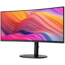 MSI Modern MD342CQP 34 VA UWQHD Curved 120Hz  1ms 2xHDMI2.0 DP USB-C DP ALT PD98W Speakers Heith Adj.