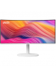 MSI Modern MD342CQPW 34 VA UWQHD Curved 120Hz  1ms 2xHDMI DP USB Type C DP ALT PD 98W Speakers Height Adj.