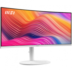 MSI Modern MD342CQPW 34 VA UWQHD Curved 120Hz  1ms 2xHDMI DP USB Type C DP ALT PD 98W Speakers Height Adj.