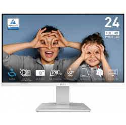 MSI PRO MP2412W 23.8 VA FHD 100Hz HDMI DP White