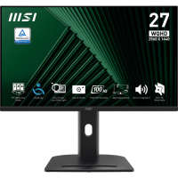 Monitor MSI PRO MP273QP E2 27 IPS WQHD 100Hz 1ms 2xHDMI DP Black