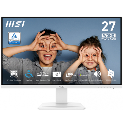 MSI PRO MP273QW E2 27 IPS QHD 100Hz 400cd/m2 1ms 2xHDMI DP