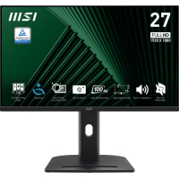 Monitor MSI PRO MP275PG 27 IPS FHD 100Hz 1ms HDMI DP D-SUB Speakers Pivot