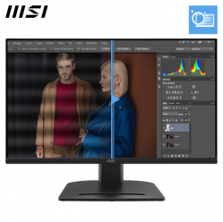 MSI PRO MP275PG 27 IPS FHD 100Hz  1ms HDMI DP D-SUB Speakers Pivot