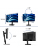 Monitor PHILIPS 24B2N3200J/00 23.8 FHD 120Hz IPS Flat H/A 150 MM TUV EyeSafe certified USB HUB SPEAKERS DP HDMI