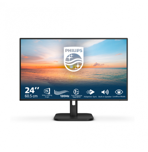 PHILIPS 24E1N1200A/00 24 FHD 120Hz HDMI DP D-Sub Black