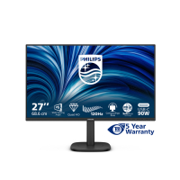 Monitor PHILIPS 27 QHD 120Hz IPS Flat H A 150 MM USB C DOCKING DISPLAY RJ45 PD>90W Daisy chain TUV EyeSafe certified USB HUB
