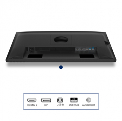 Monitor PHILIPS 27B2N3500J/00 27 QHD 120Hz IPS Flat H/A 150 MM TUV EyeSafe certified USB HUB SPEAKERS DPx1 HDMIx2 350cd/m2