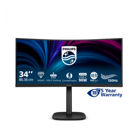 Monitor PHILIPS 34B2U3600C/00 34 Curved 4K HDMI DP USB