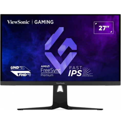 VIEWSONIC XG275D1-4K 27 4K LED 4K 160Hz FHD 320H 300nits 0.5ms DCI-P3 RGB backlight FreeSync Prem 2xHDMI DP USB Speakers