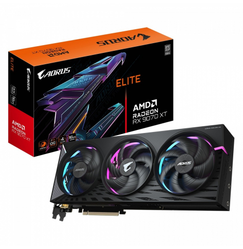 Gigabyte Karta graficzna Radeon RX 9070 XT AORUS ELITE 16GB GDDR6 256bit DP/HDMI