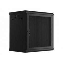 Szafa serwerowa LANBERG wisząca rack 19 12U 600x450 drzwi perforowane czarna flat pack