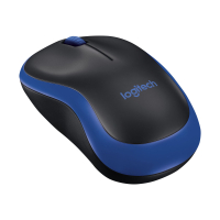 Mysz LOGITECH M185 Mouse optical wireless 2.4 GHz USB wireless receiver blue