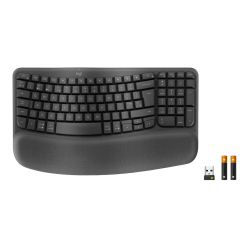 LOGITECH Wave Keys for Business grafitowy - (US) INT 2.4GHZ/BT B2B