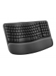 LOGITECH Wave Keys for Business grafitowy - (US) INT 2.4GHZ/BT B2B