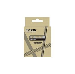 EPSON Metallic Tape Clear/Gold 24mm 9m LK-6TKN