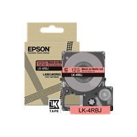 Papier EPSON Matte Tape Red/Black 12mm 8m LK-4RBJ