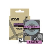 Papier EPSON Colour Tape Violet/Black 12mm 8m LK-4UBP