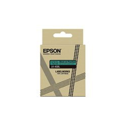EPSON Colour Tape Pearl Green/Black 12mm 9m LK-4GBL