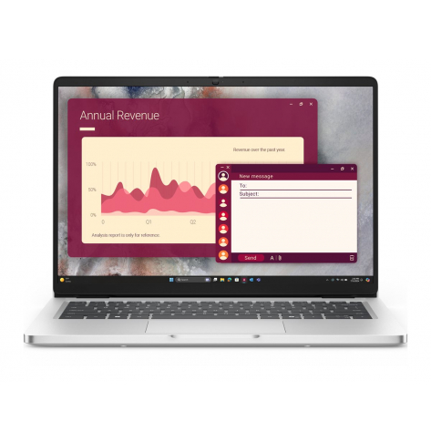Laptop DELL Pro 14 PC14250 14 FHD+ Core 5-220U 16GB 512GB SSD FPR BK W11P 3YPS Srebrny