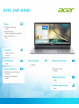 Acer Aspire 3 A315-24P-R3NG 15.6 FHD Ryzen 5 7520U 8GB SSD 512GB NoOS Srebrny