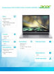 Laptop Acer Aspire 3 A315-59-5608 15.6 FHD IPS i5-1235U 16GB DDR4 512GB SSD NoOS silver