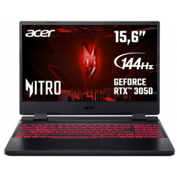 Laptop Acer Gaming Nitro 5 AN515-58-72EP 15.6 FHD IPS 144Hz i7-12650H 16GB 512GB RTX3050 4GB NoOS Black