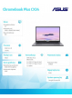 Laptop Asus Chromebook Plus CX3402CVA-PQ0294 14 FHD i5-1335U 16GB 256GB ChromeOS 3Y