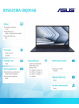 Asus ExpertBook B1502CBA-BQ0148 15.6 i3 1215U 8 512 int noOS 3Y NBD