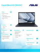 Asus ExpertBook B3 B3404CVA-Q50137X 14 WUXGA i5-1335U 16GB 512GB W11P 3YRS