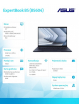 Laptop Asus ExpertBook B5 B5604CMA-Q90739X 16 WUXGA ultra 7 155H 16GB 512GB W11P 3YRS