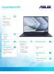 Laptop Asus ExpertBook B9 B9403CVAR-KM0682X 14 WQXGA+ OLED Ultra 7 150U 32GB 1TB W11P 3YRS