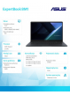 Laptop Asus ExpertBook BM1 BM1503CDA-S70067X 15.6 FHD Ryzen 7 7735U 16GB 512GB W11P 3YRS